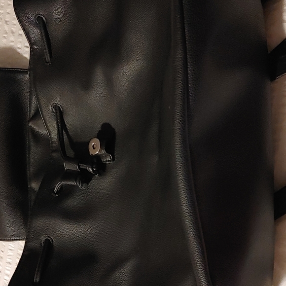 🌸Host Pick🌸Victoria's Secret Black Drawstring Backpack - Picture 5 of 13